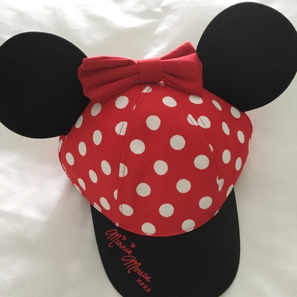 Disney Minnie Mouse Hat Like Brand New - Picture 1 of 4